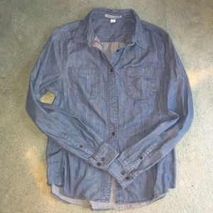 button down denim shirt